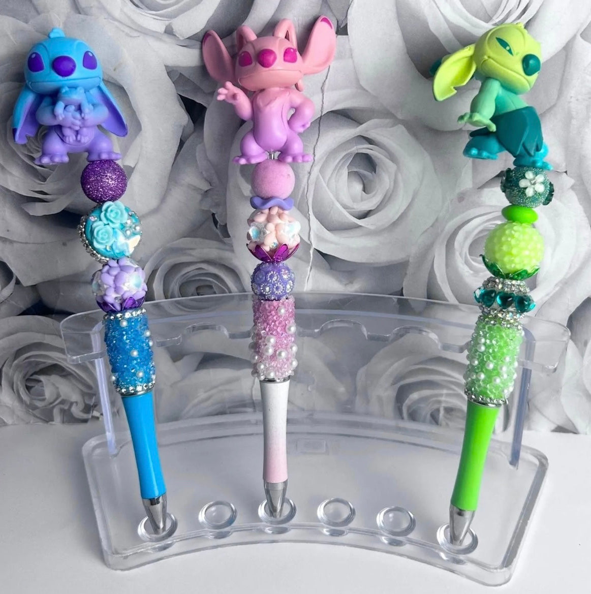 Summer Alien Beaded Pens