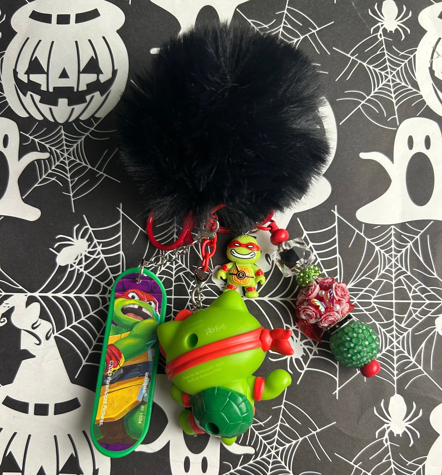 HK & Friends TMNT Purse Keychains
