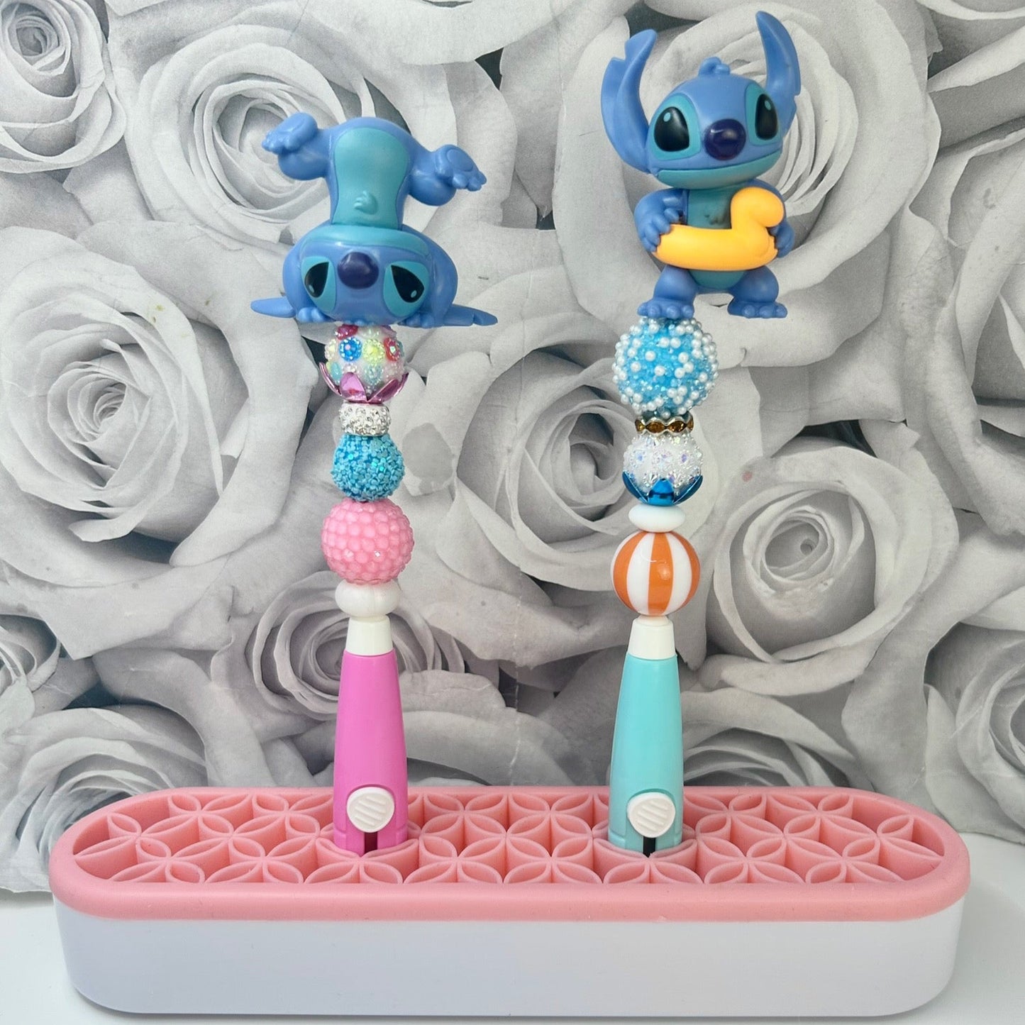 Blue Alien Beaded Box Cutters