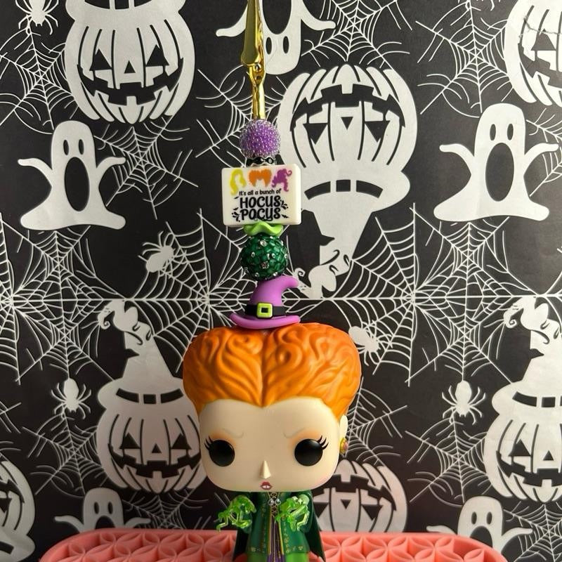 Witches Beaded Photo Clip Holders