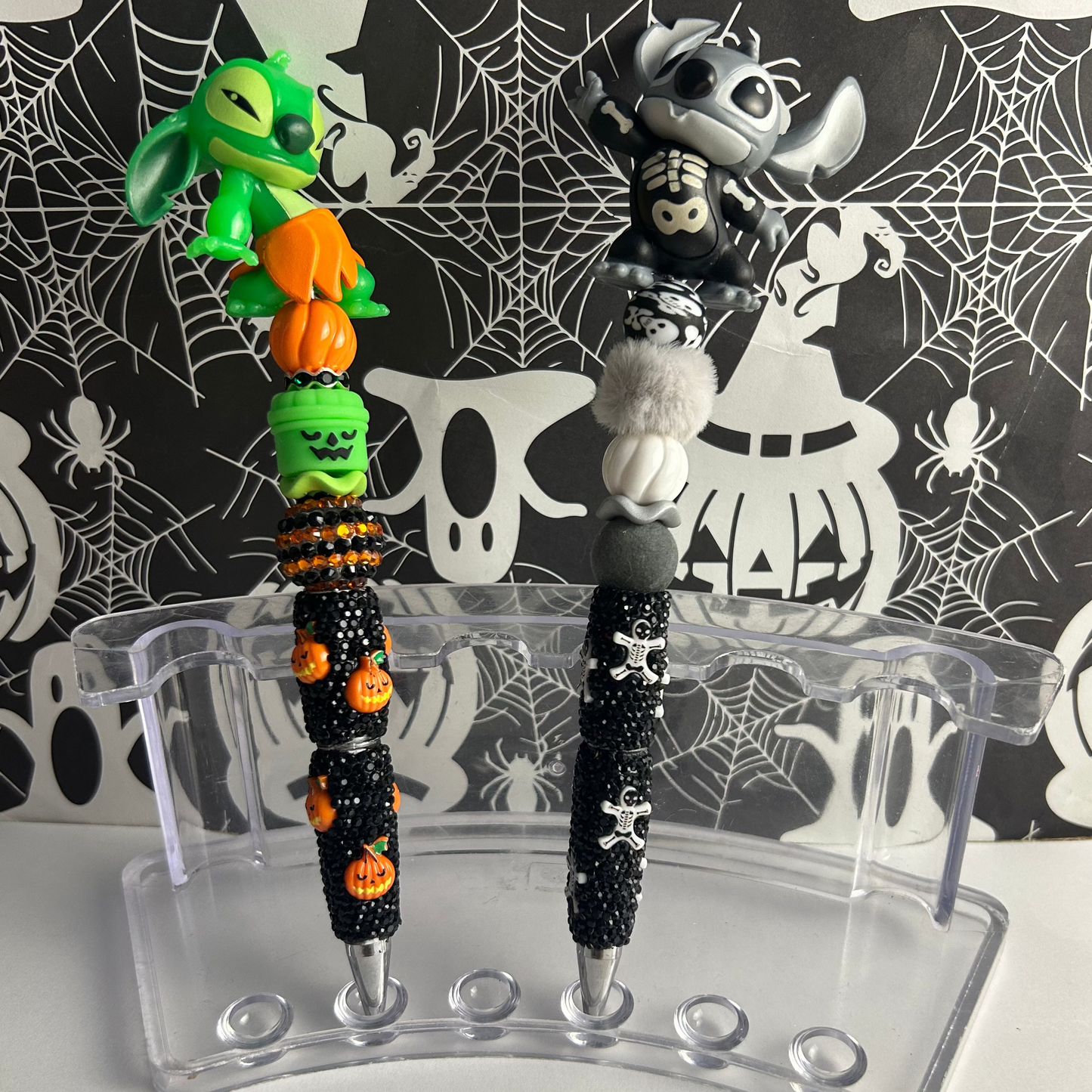 Halloween Alien Beaded Pens