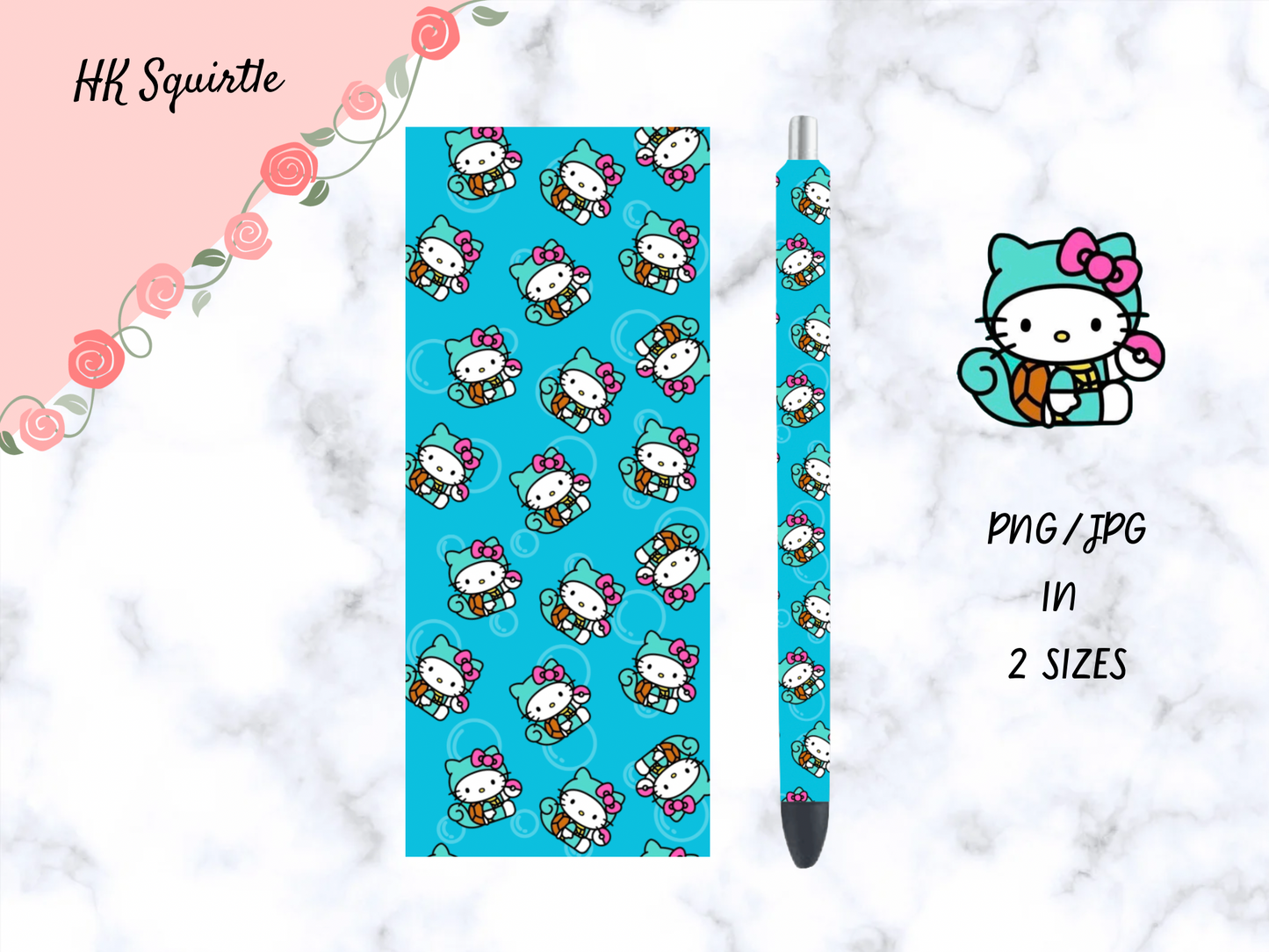 HK Squirtle Pen Wrap