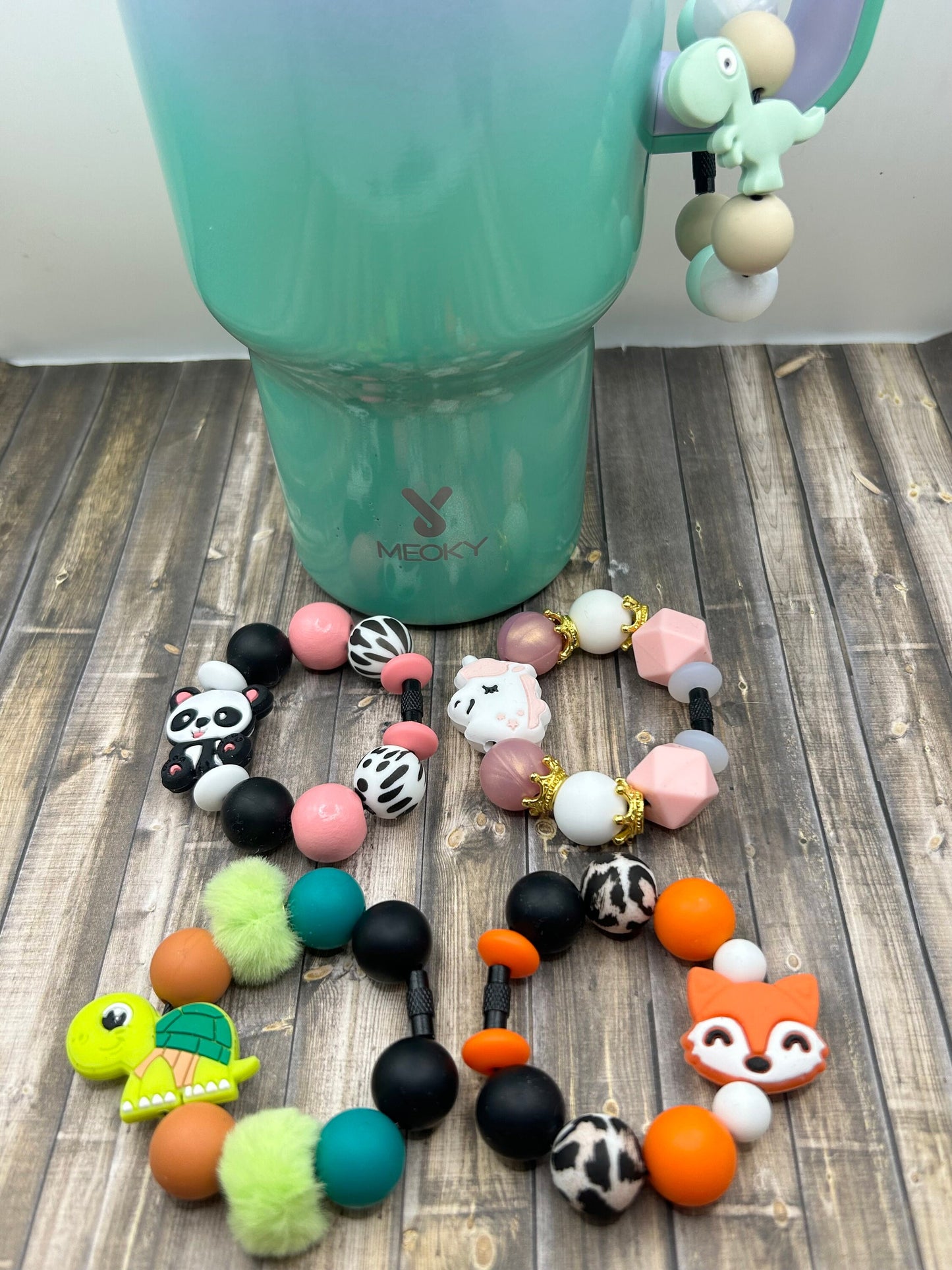 Animal Cup Charms