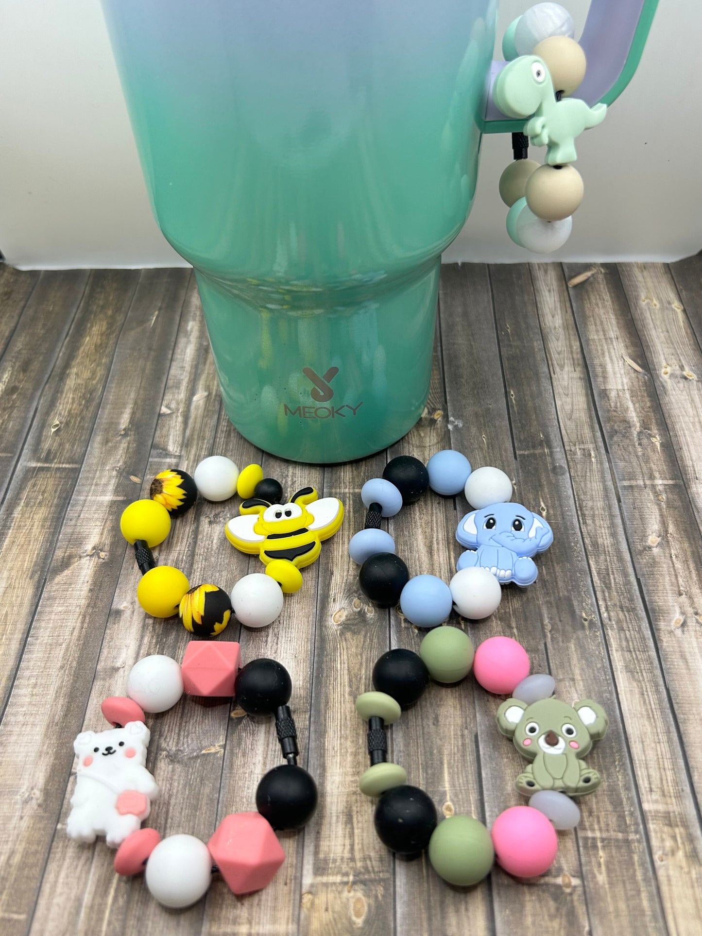 Animal Cup Charms