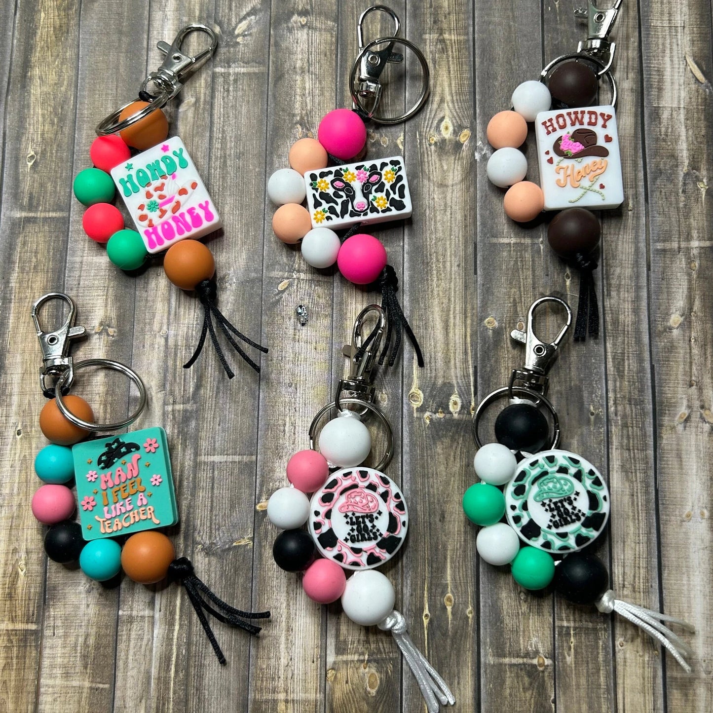 Western Wave Keychains