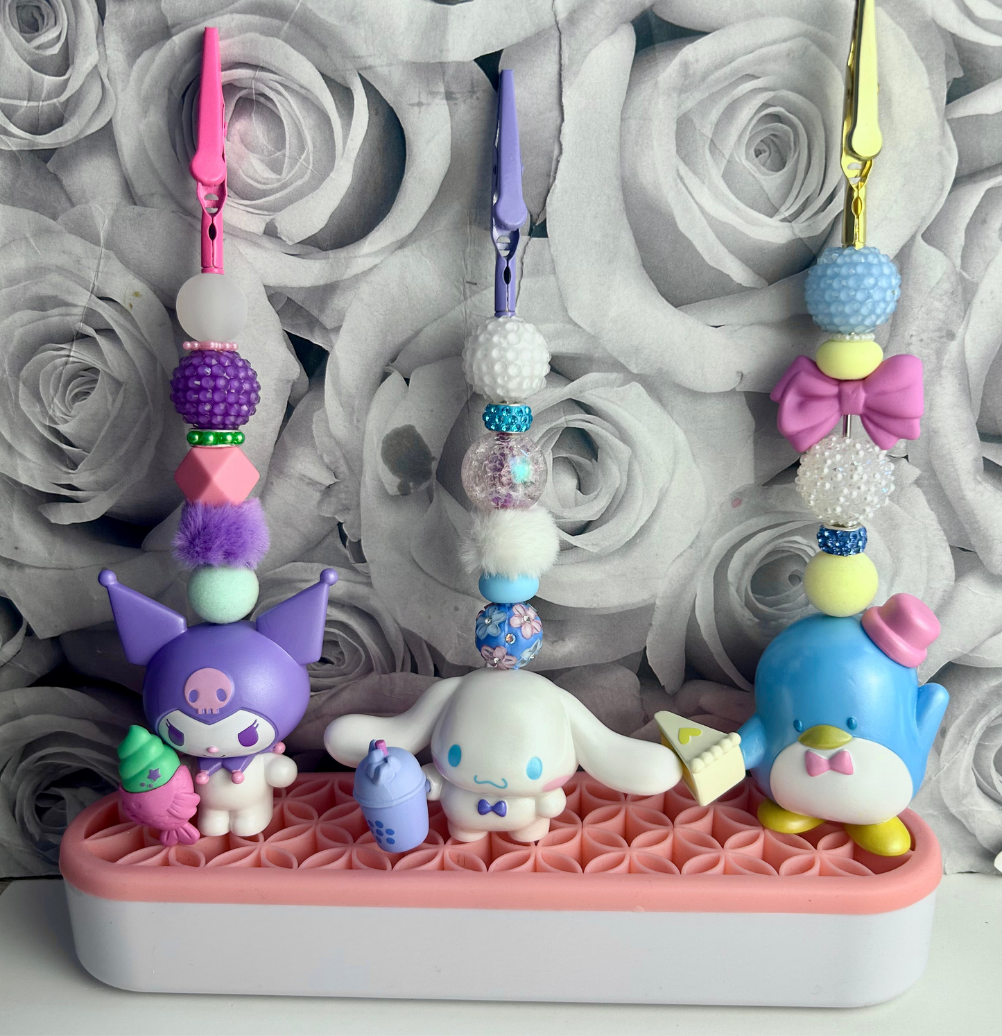 Sweet Snack Desk Photo Clip Holders
