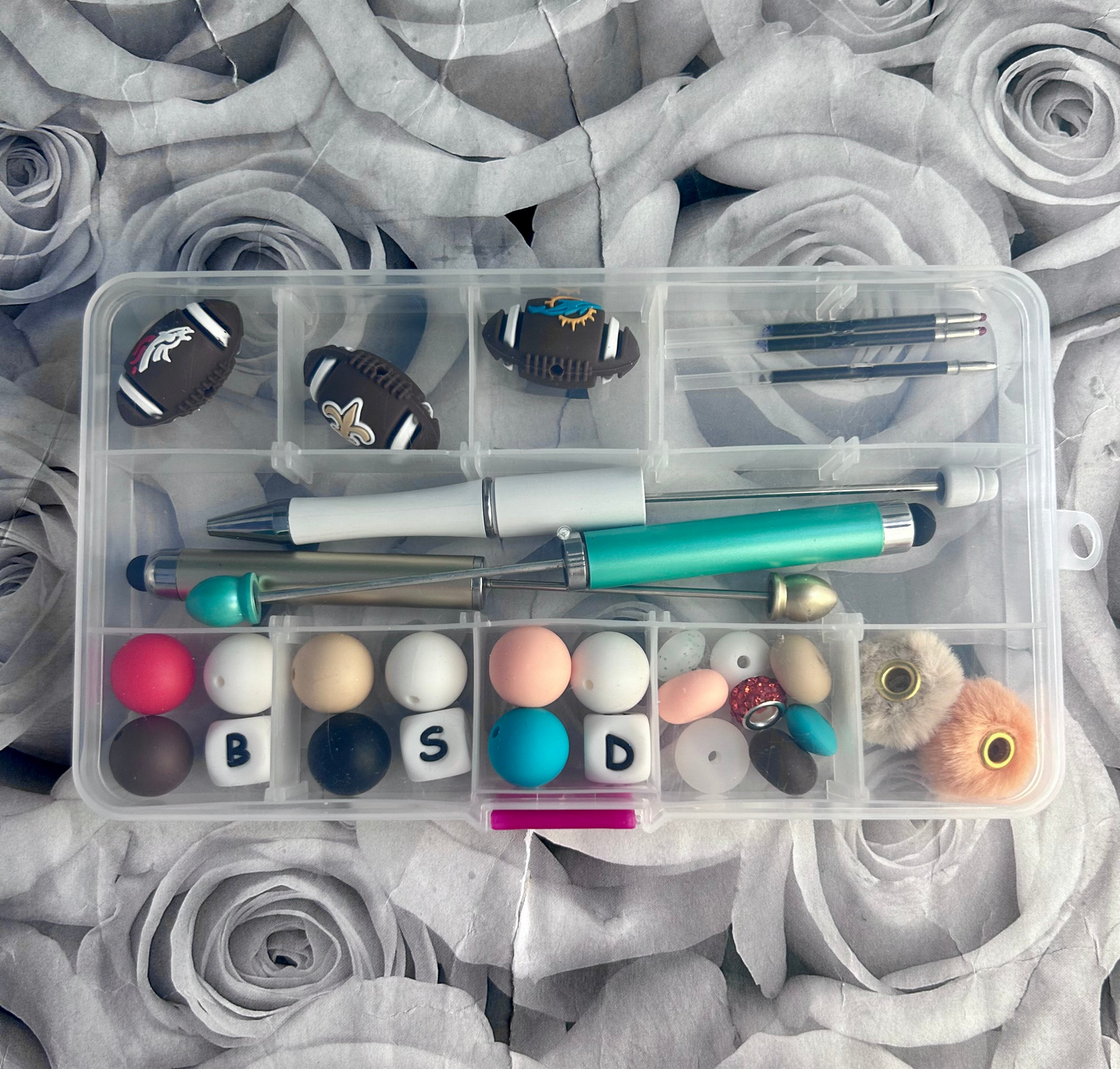 DIY Football Beadable Pen Kits