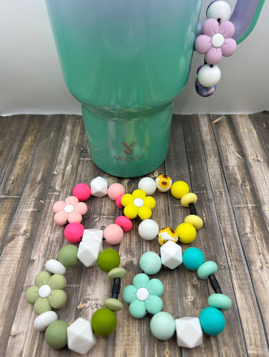 Flower Cup Charms