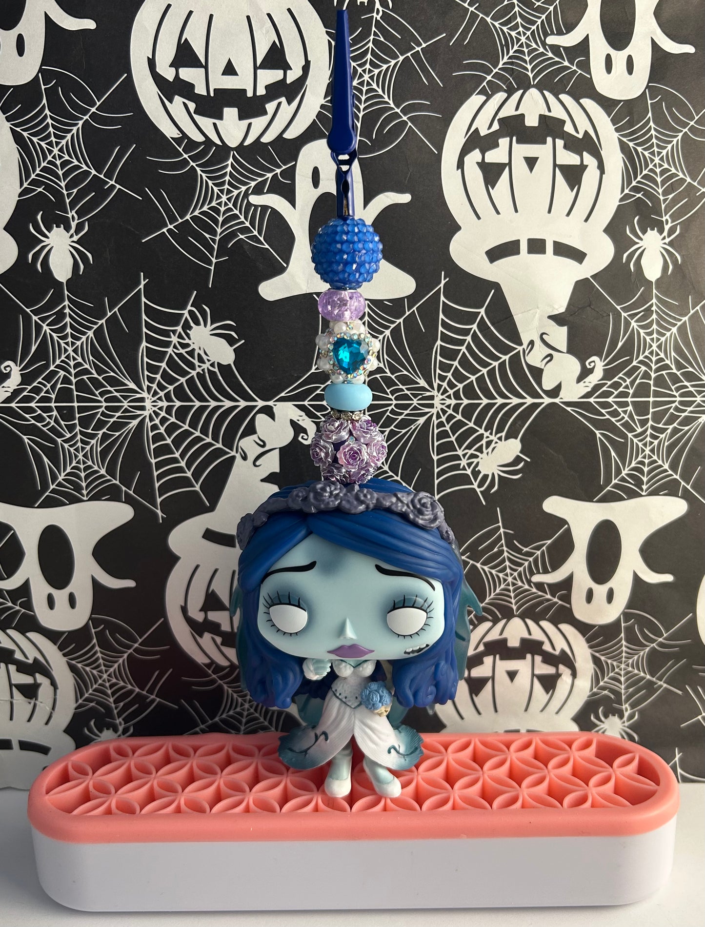 Emily Corpse Bride Beaded Photo Clip Holders