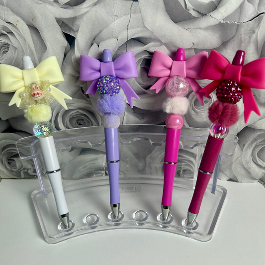 Small Bow Beaded Pens