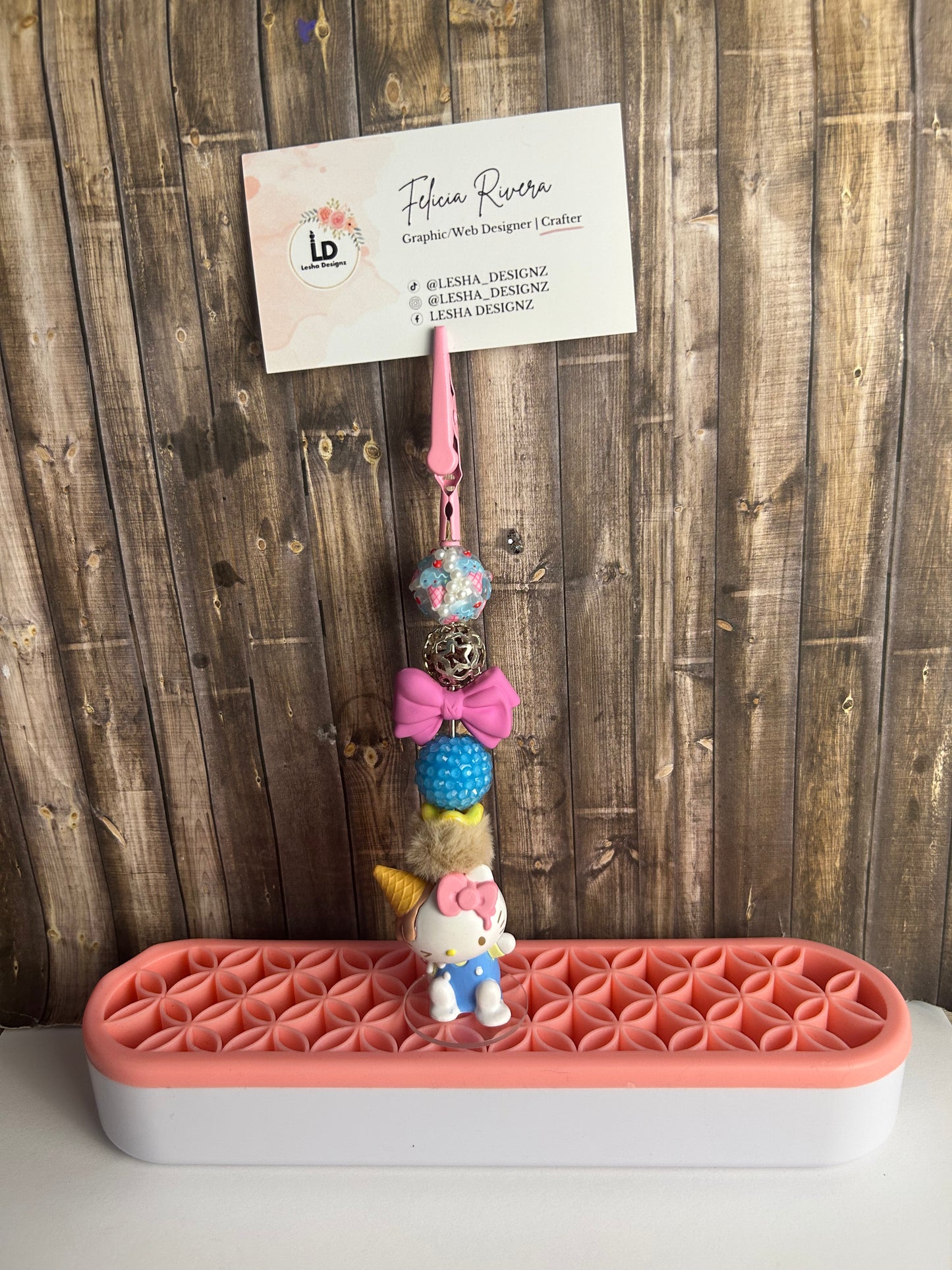 Melted Ice Cream HK Desk Photo Clip Holders