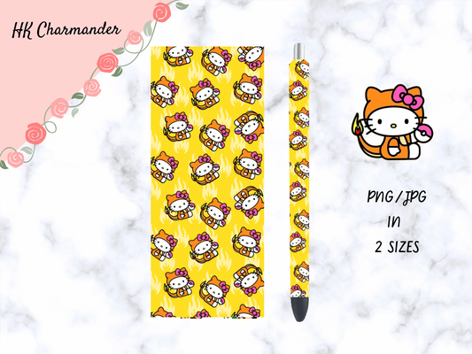 HK Charmander Pen Wrap