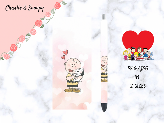 Charlie & Snoopy Pen Wrap