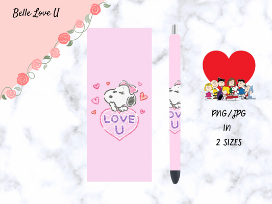 Belle Love U Pen Wrap