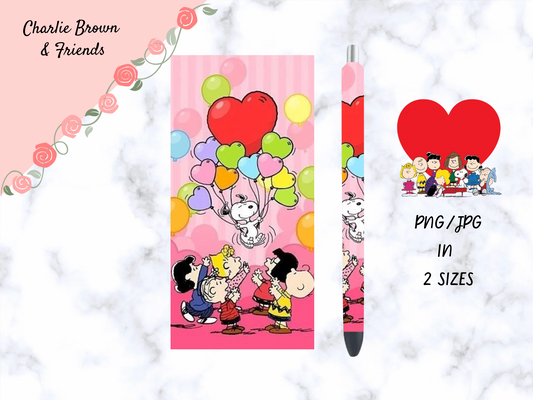 Charlie Brown & Friends Pen Wrap
