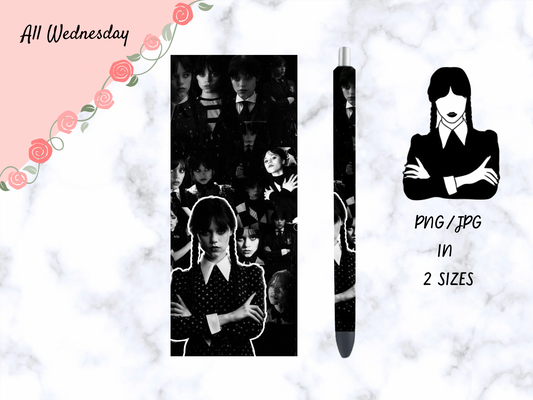All Wednesday Pen Wrap
