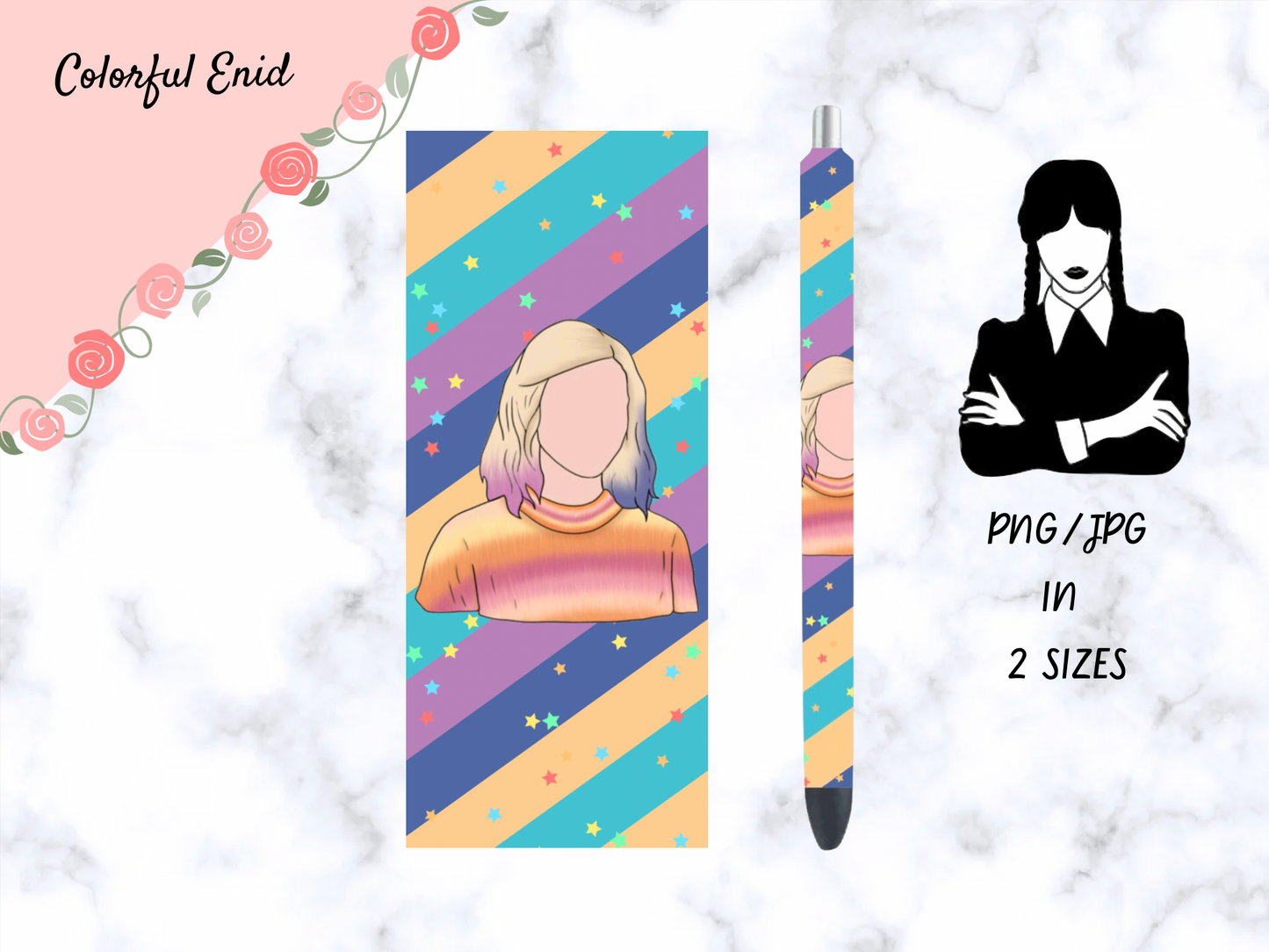 Colorful Enid Pen Wrap