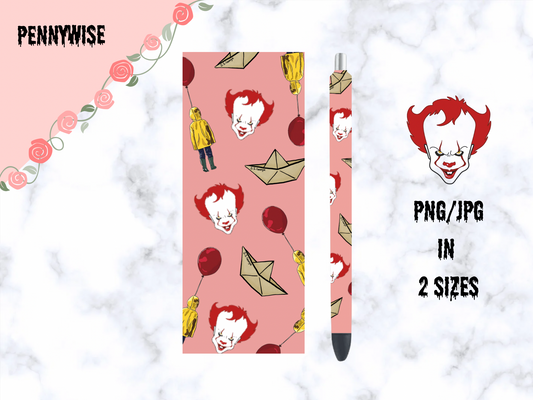 Halloween Pennywise Pen Wrap