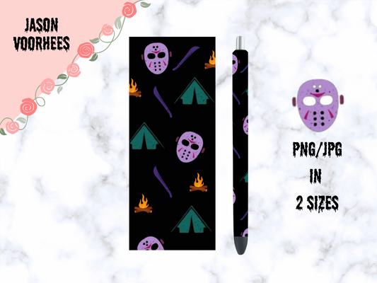 Halloween Jason Voorhees Pen Wrap
