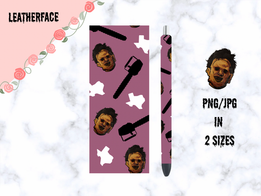 Halloween Leatherface Pen Wrap