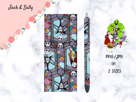 Jack & Sally Pen Wrap