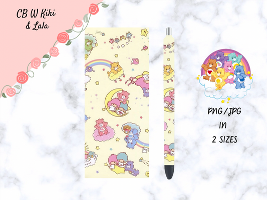 Care Bears W/ Kiki & Lala Pen Wrap
