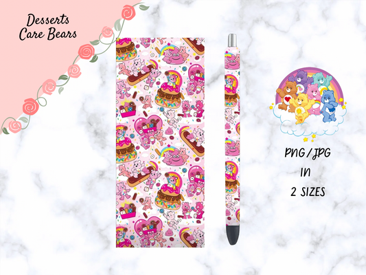 Desserts Care Bears Pen Wrap