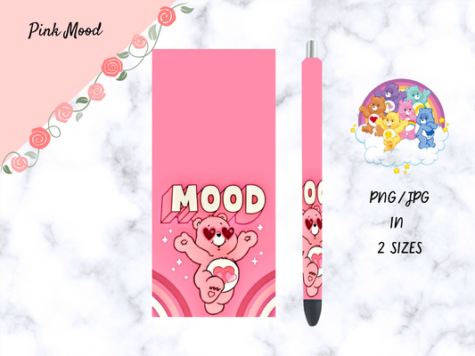 Pink Mood Pen Wrap