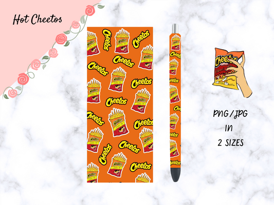 Hot Cheetos Pen Wrap