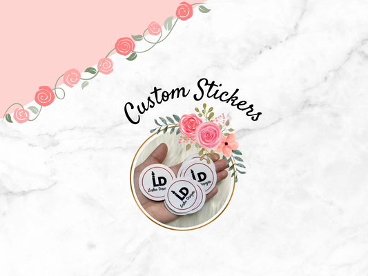 Custom Business Logo Stickers