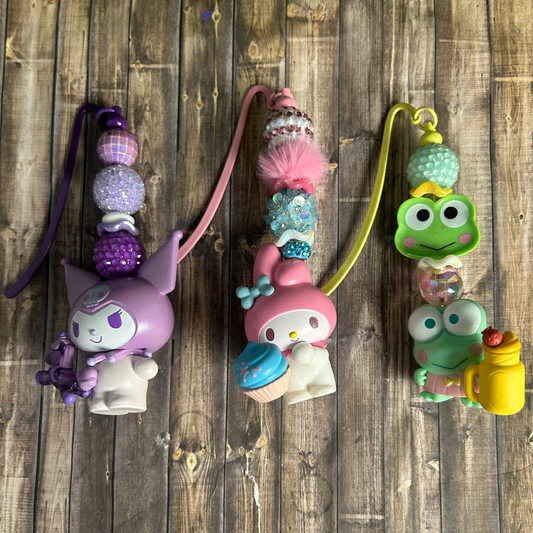 Cat & Friends Beaded Bookmarks