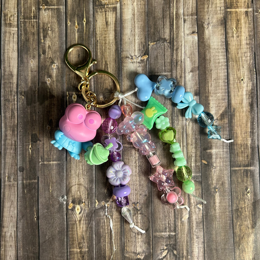 Cat & Friends Bag Keychains