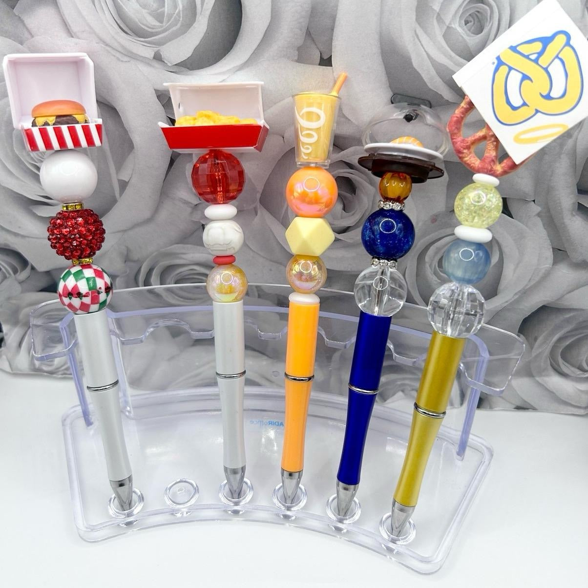 Fast Food Beaded Pens