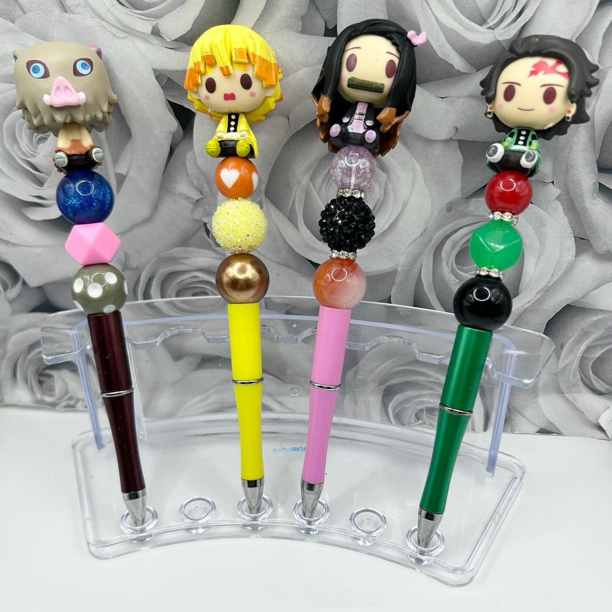 Anime Demon Beaded Pens