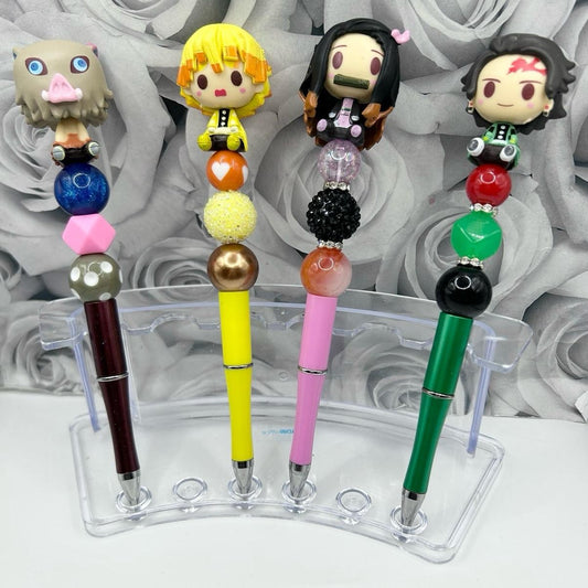 Anime Demon Beaded Pens