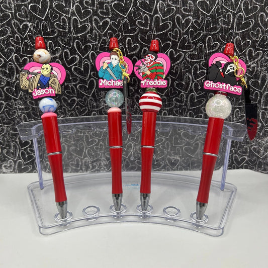Halloween Horror Killers Beaded Focal Pens