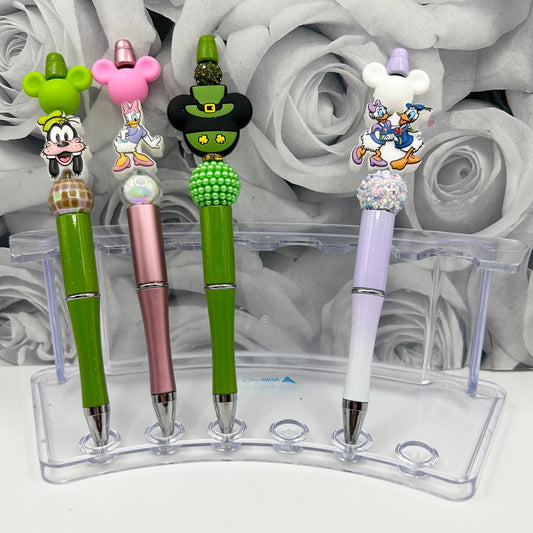 Mouse & Friends Beaded Focal Pens