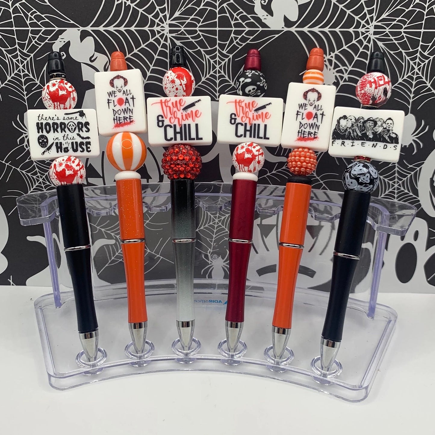 Halloween Beaded Focal Pens