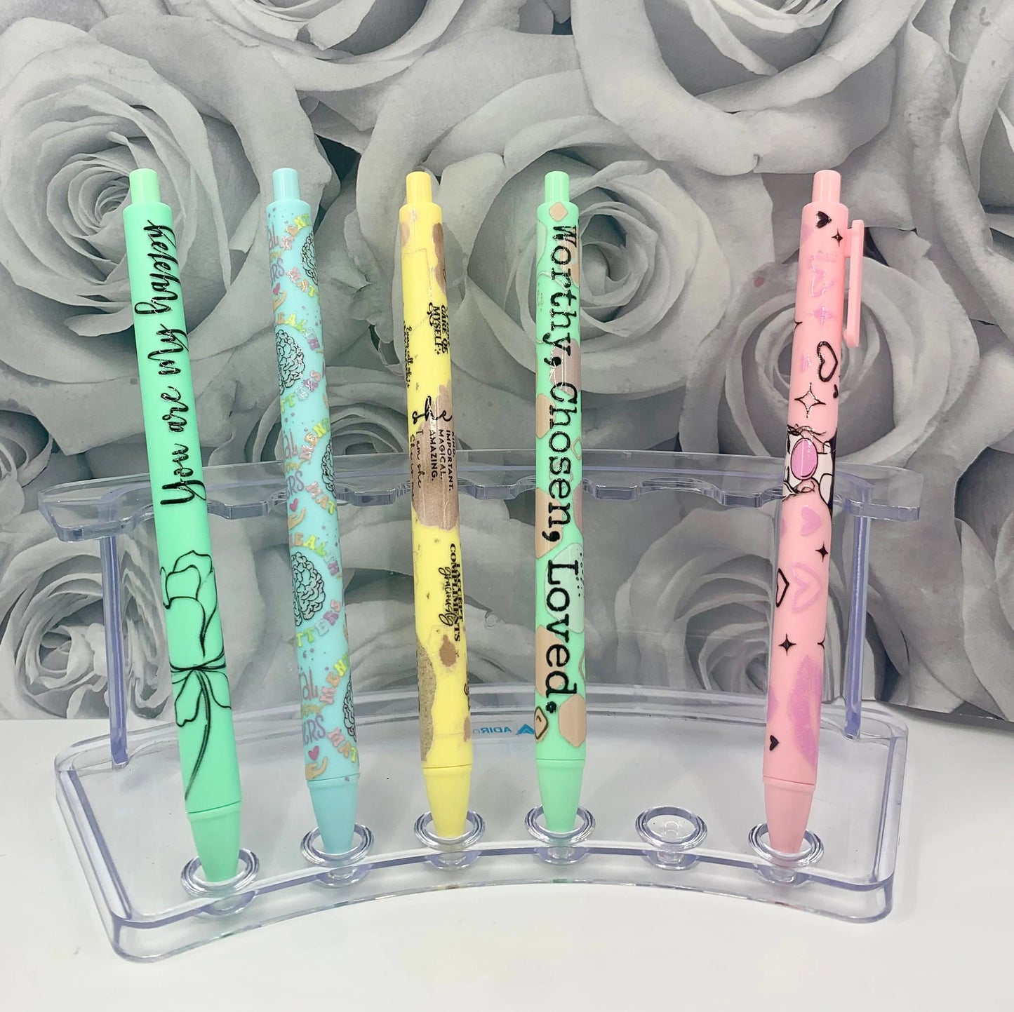 Self Care Pastel Pens