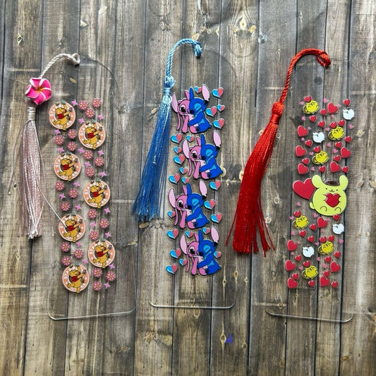 Acrylic Tassel Bookmarks