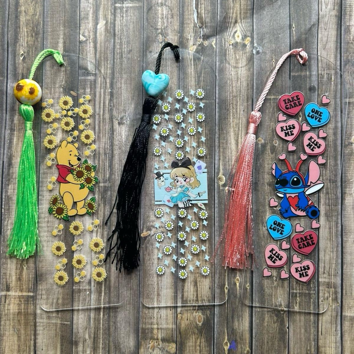 Acrylic Tassel Bookmarks